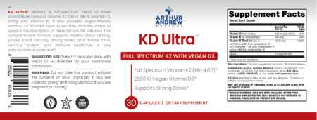 KD Ultra 30 – rótulo label