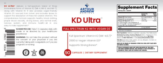 KD Ultra 90 – rótulo label
