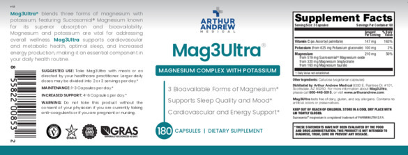 Mag3Ultra 180 – rótulo label