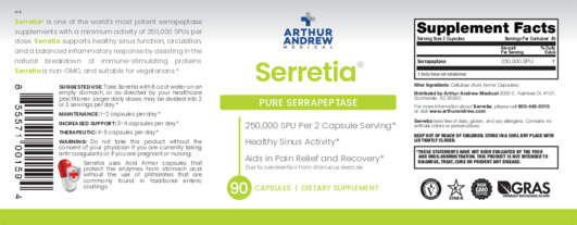 Serretia 90 – rótulo label